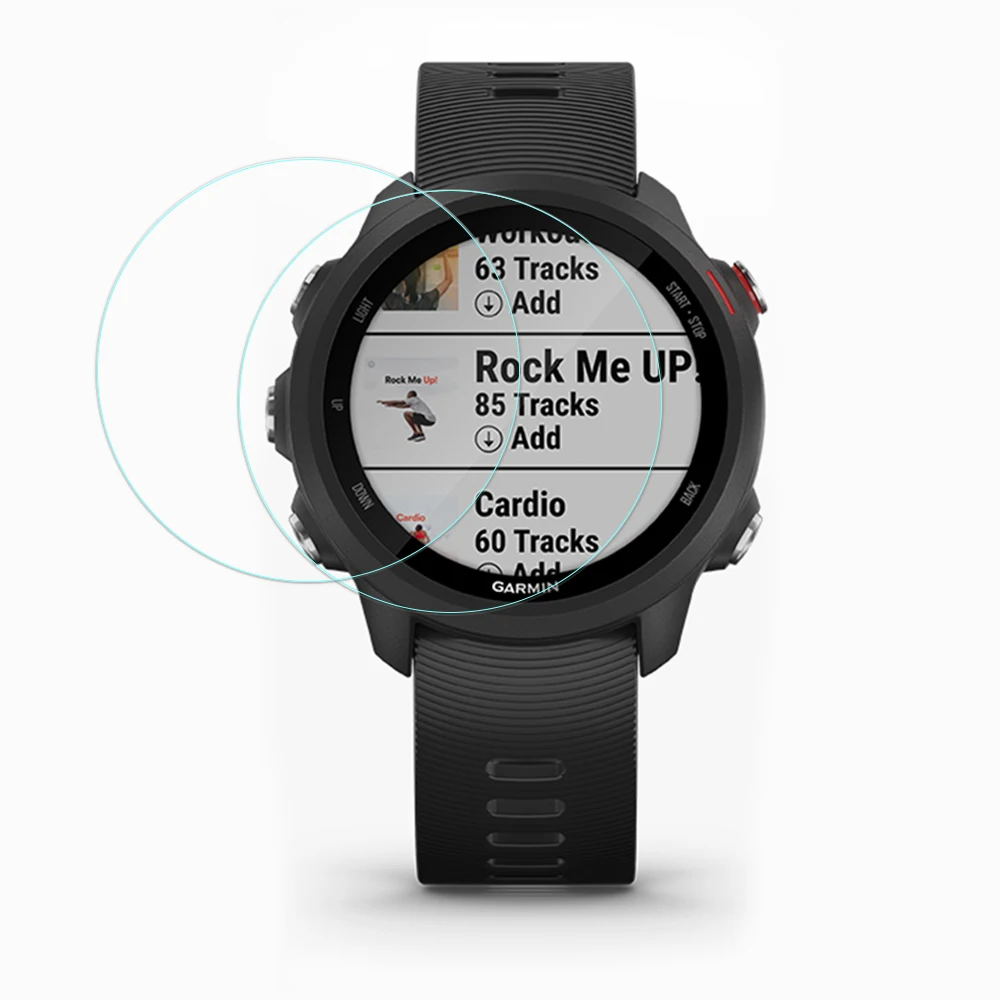 Защитная пленка для экрана часов Garmin Forerunner 945 закаленное стекло 9H 2.5D