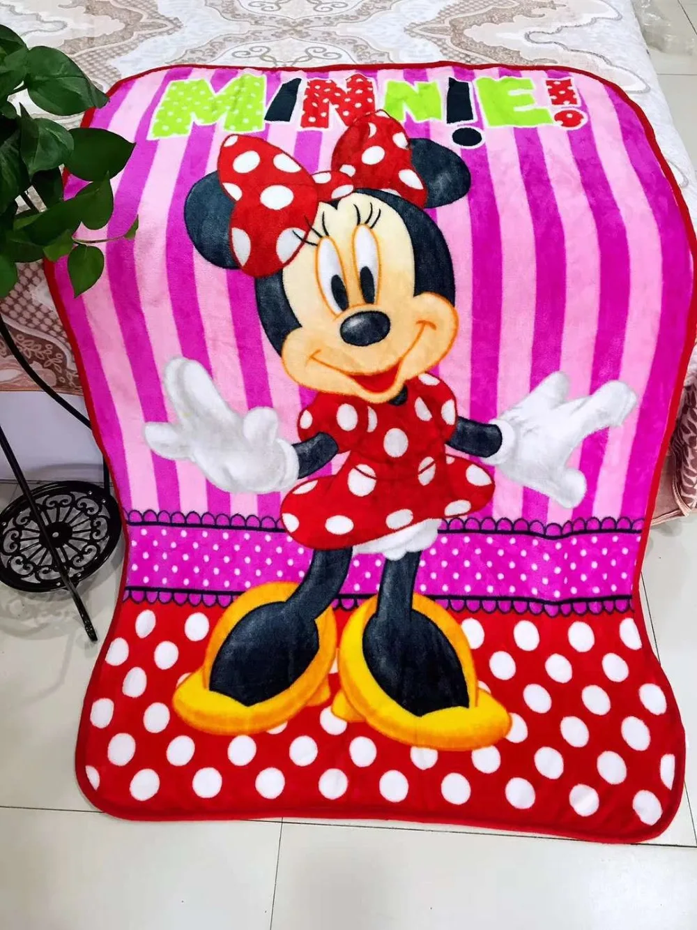 Лето Одеяло Микки и Минни Маус поезд мягкие фланелевые мультфильм одеяло для детей на кровать диван дети шерстяное одеяло