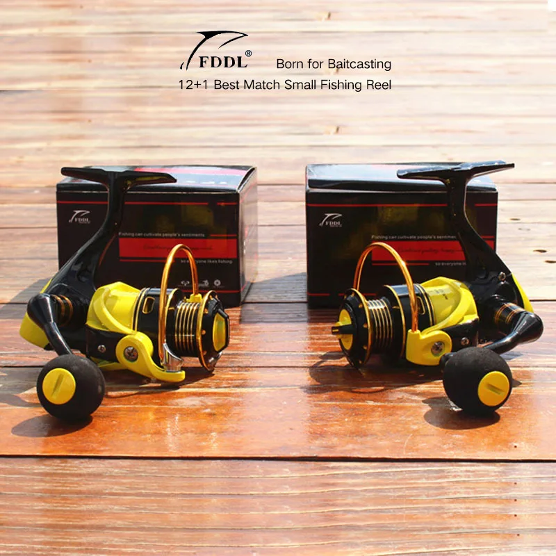 Новый Небольшой Рыболовная Катушка pesca baitcasting reel 12 + 1BB 5.2: 1 Спиннинг Рыбалка carretilhas