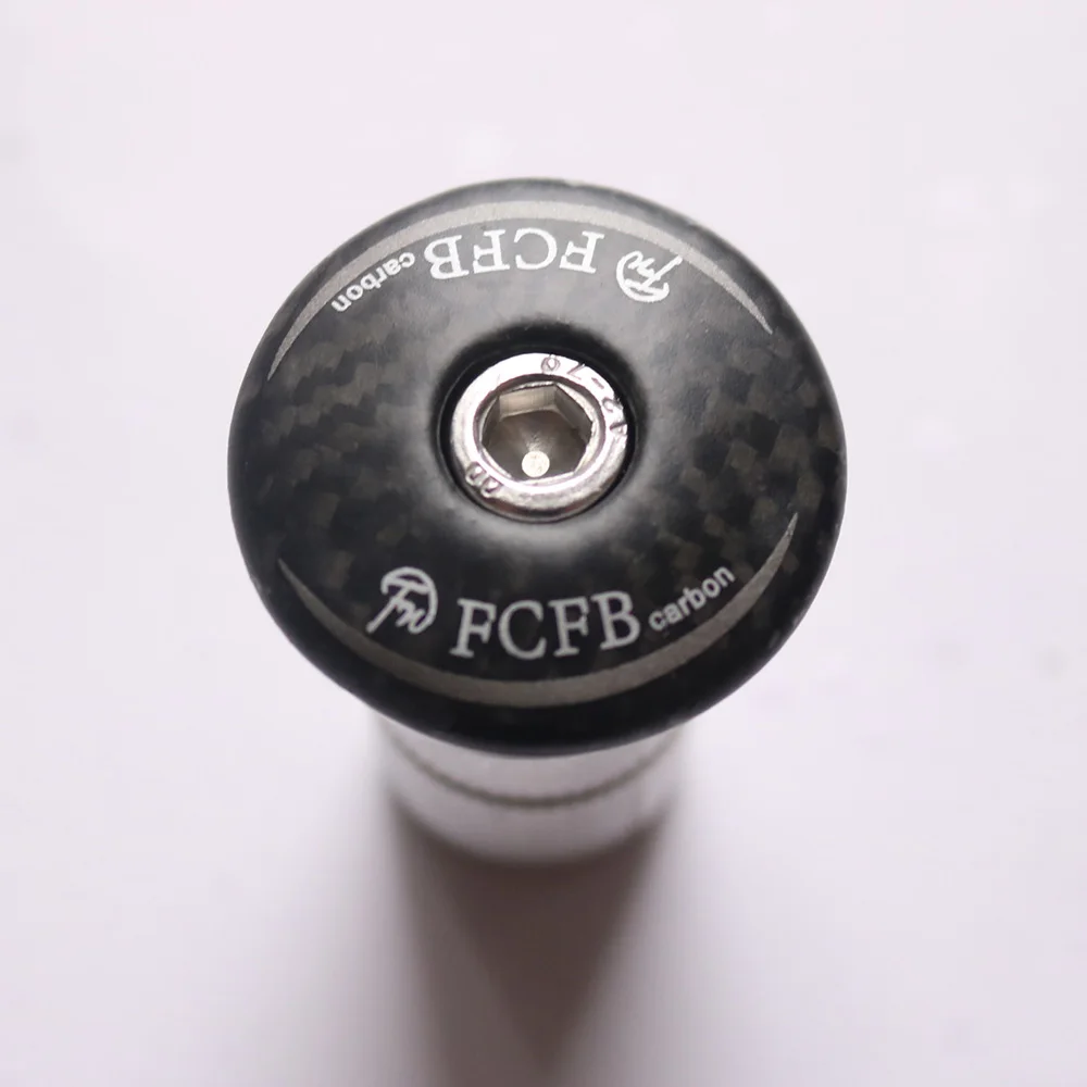 Велосипедная гарнитура из углеродного волокна верхний колпачок ключевой