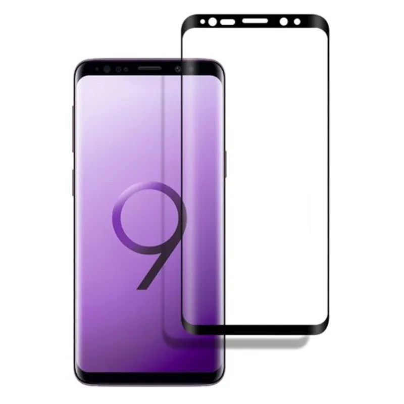Закаленное стекло для Samsung Galaxy S9/S9 Plus 3D Защитная пленка экрана прозрачная задняя