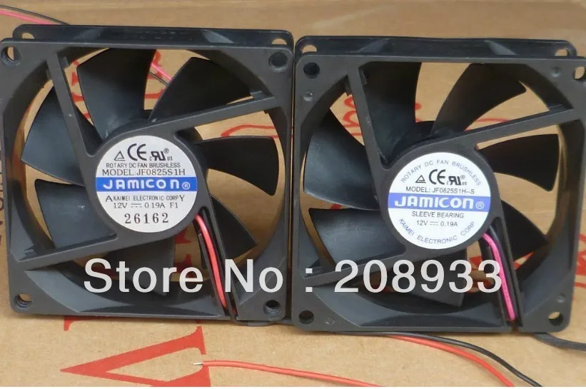 Для беззвучного JAMICON Kay JF0825S1H S 12V 0.19A 8025 8 см корпус + охлаждающий вентилятор|cooling