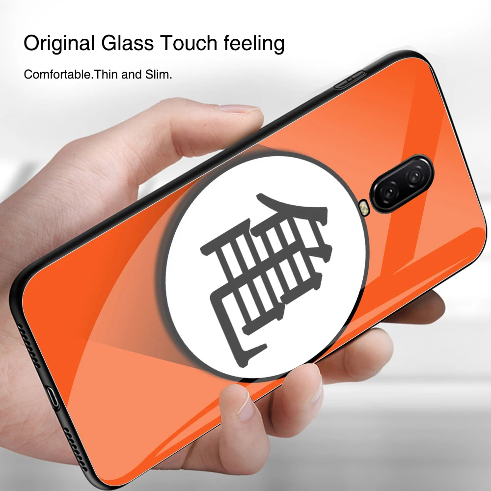 Чехол для OnePlus 7 pro Чехол Dragon Ball One Plus 6 t стеклянная задняя крышка чехол для телефона чехол для 1+ 6 OnePlus 6 t 6 7 7 pro