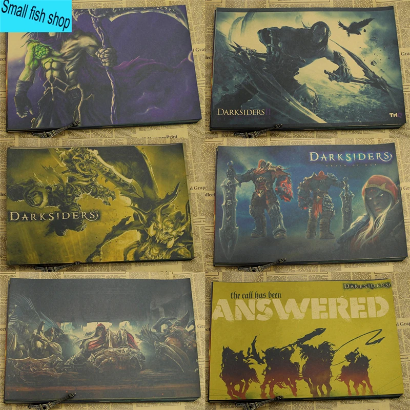 Плакат игровой Гнев вар1 2 Декор для дома плакат из крафт бумаги наклейки на