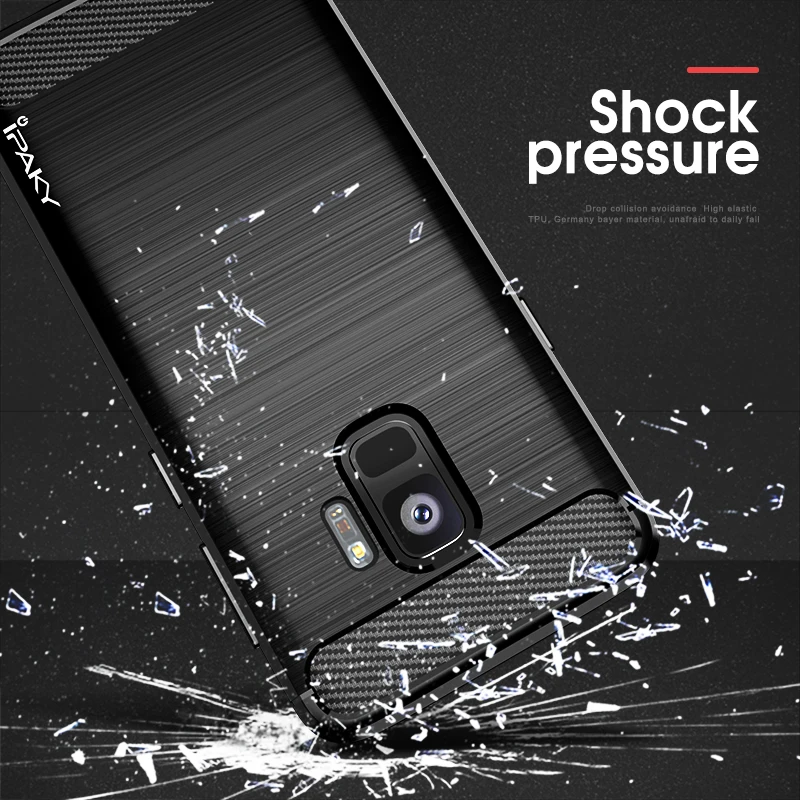 Для samsung Galaxy S9 плюс Чехол iPaky Coque для силиконовый чехол матовый мягкий ТПУ S 9 |