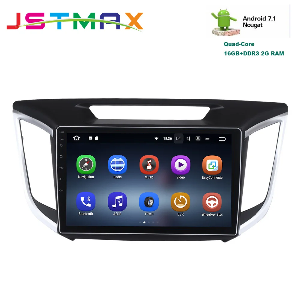 Автомобильный 2 din радио android 7 1 gps Navi для hyundai creta IX25 Авторадио навигационное