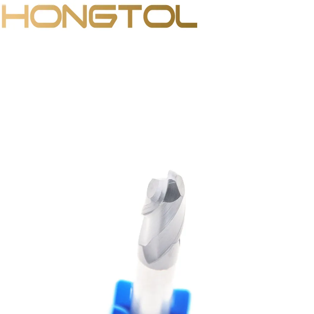 HONGTOL 1 шт. 0 5 мм 2 Флейта спиральная сферическая Концевая фреза с ЧПУ фрезы для