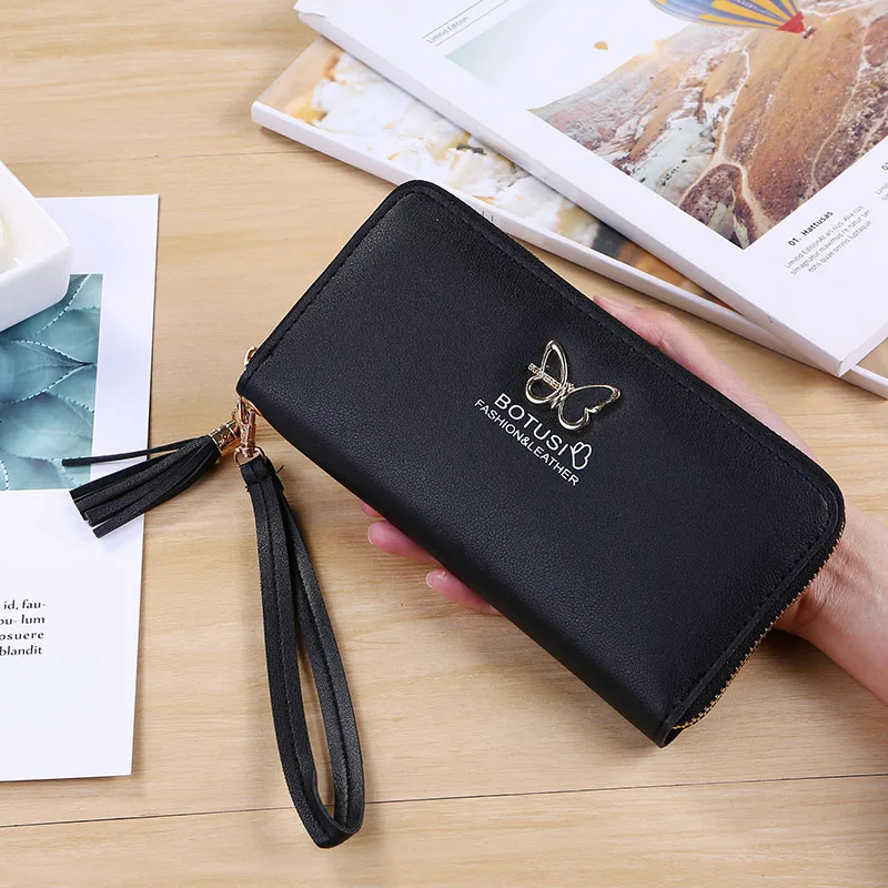 Women Lady Purses Wristlet Handbag Long Zipper For Coin Cards Money Notecase Holder LXX9 | Багаж и сумки