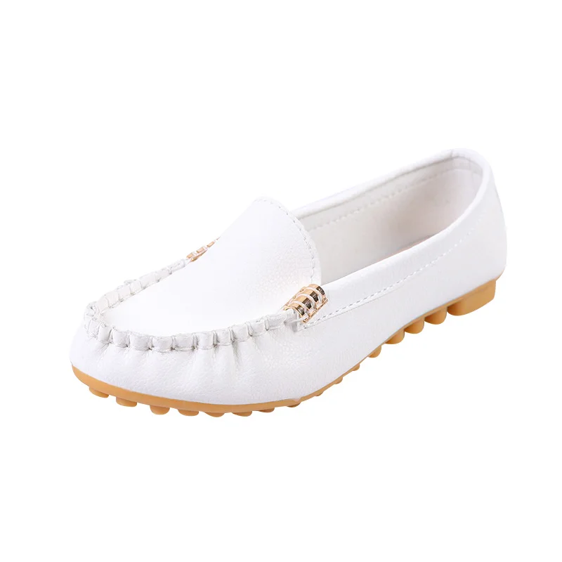 Women Ballet Shoes Flats Cut Out Leather Breathable Boat Ballerina Ladies Slip on Woman Shallow | Обувь