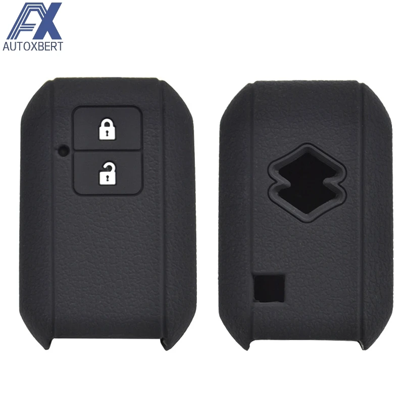 AX For Suzuki Swift 2017 2018 Skin Fob Shell Holder 2 Button Silicone Car Remote Key Cover Case|Футляр для автомобильного