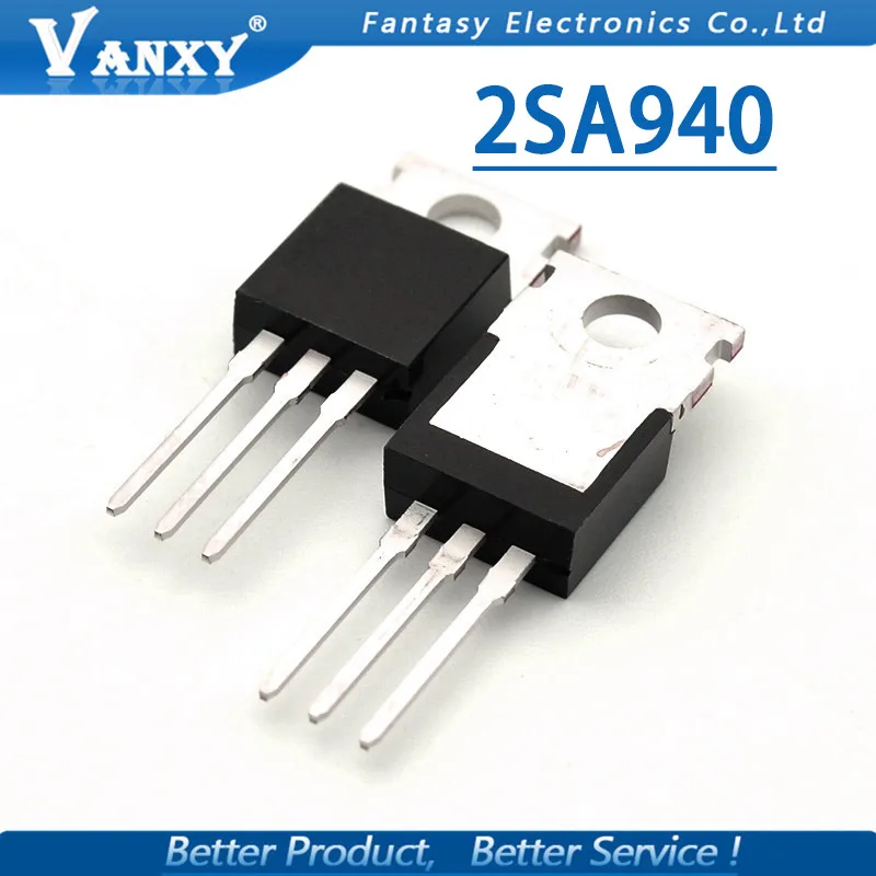 Оригинальный транзистор 2SA940 TO-220 A940 TO220 1.5A 150 в 10 шт. | Электронные компоненты и