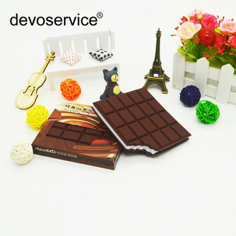 

High Quality Chocolate Notebook Gifts Planner Kawaii Agenda Material Escolar Papelaria Defter Book Stationery Office Supplies