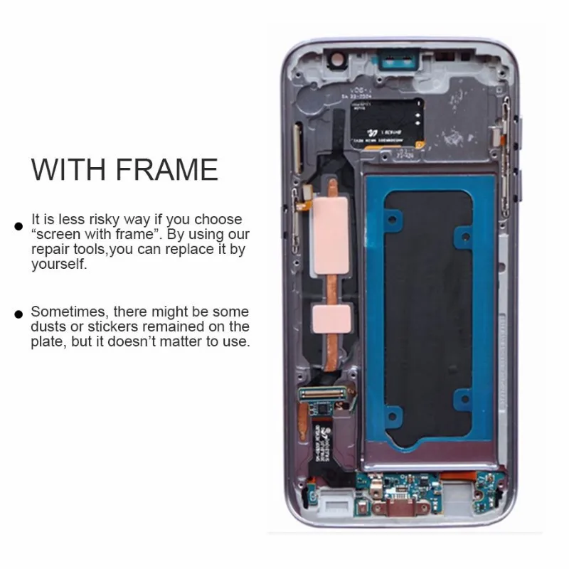 Оригинальный 5 1 ''SUPER AMOLED ЖК дисплей для SAMSUNG Galaxy S7 Дисплей G930 G930F Сенсорный