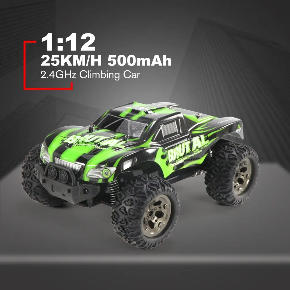 1/12 RC автомобиль, альпинистский автомобиль, внедорожник, привод Bigfoot, модель дистанционного управления, внедорожный автомобиль, игрушки для мальчиков, подарок для детей