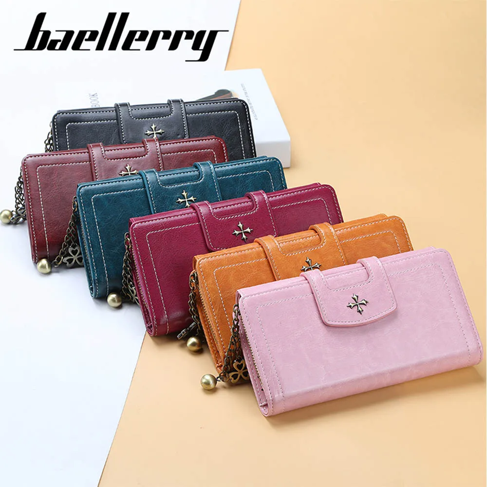 Кошельки для женщин Baellerry длинные роскошные высококачественные женские кошельки