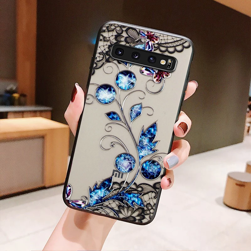 KaiNuEn coque чехол для Samsung Galaxy S10 Plus S 10 Lite 10E S10Lite роскошные красивые на жестком ПК Чехлы