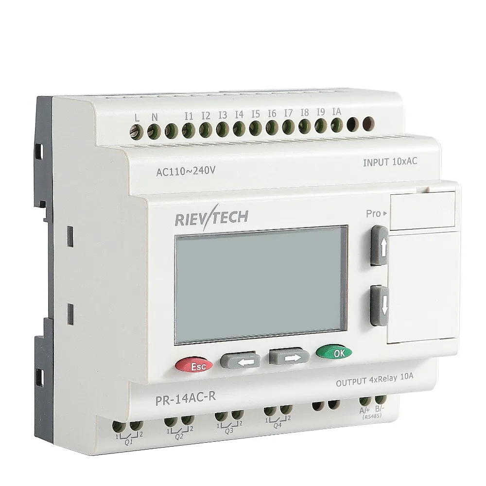 RIEVTECH Micro Automation suluitions provider. Программируемый релейный модуль с функцией управления