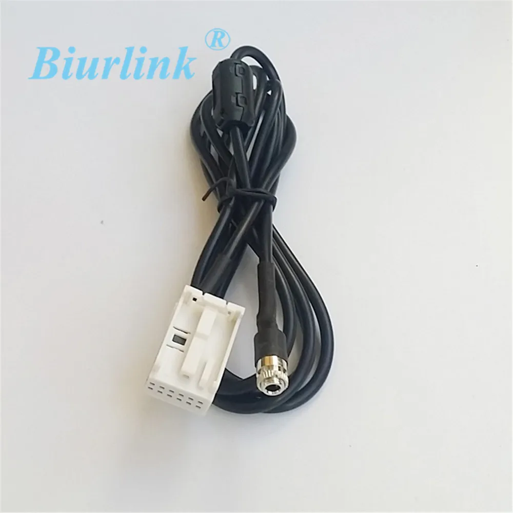Biurlink RD4 Aux адаптер медиа кабель 12 контактный порт для Peugeot C2 C4 307 308 Citroen|rd4 aux|aux adapteraux
