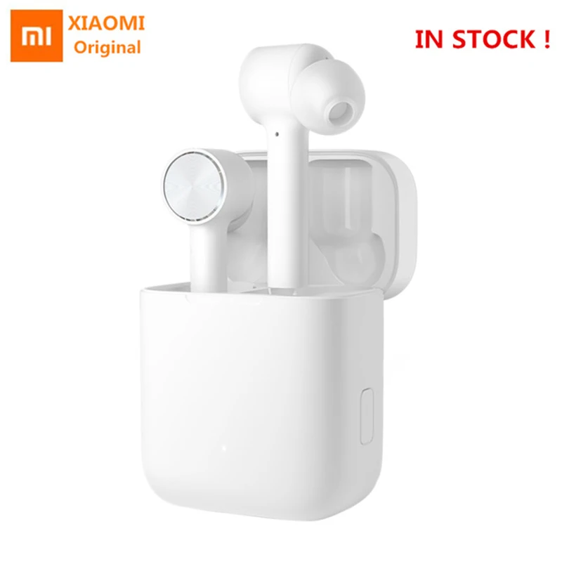 Доставка в течение 24 часов Xiaomi Mi AirDots Bluetooth наушники истинные беспроводные
