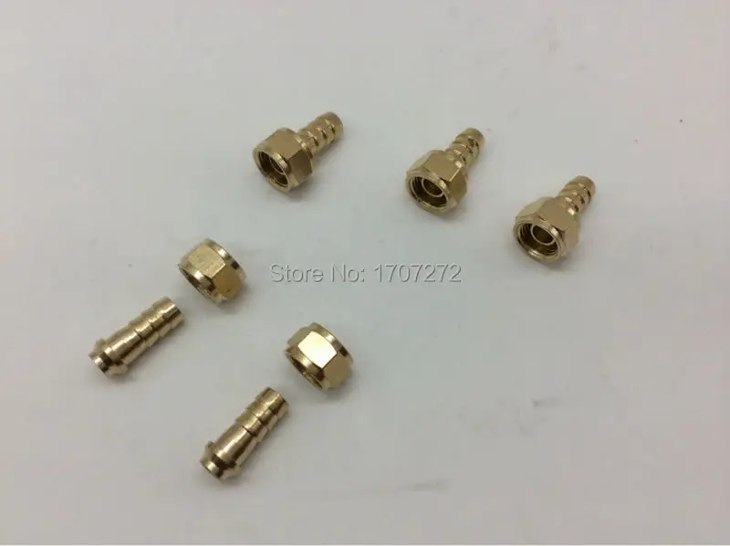 Бесплатная доставка медный фитинг 8 ммhose Барб x 1/4 &quotдюймовый Женский латунный