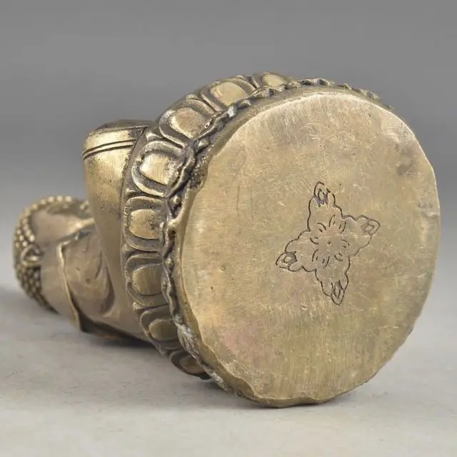 Декоративно-прикладное искусство медная продуманная китайская коллекция статуя