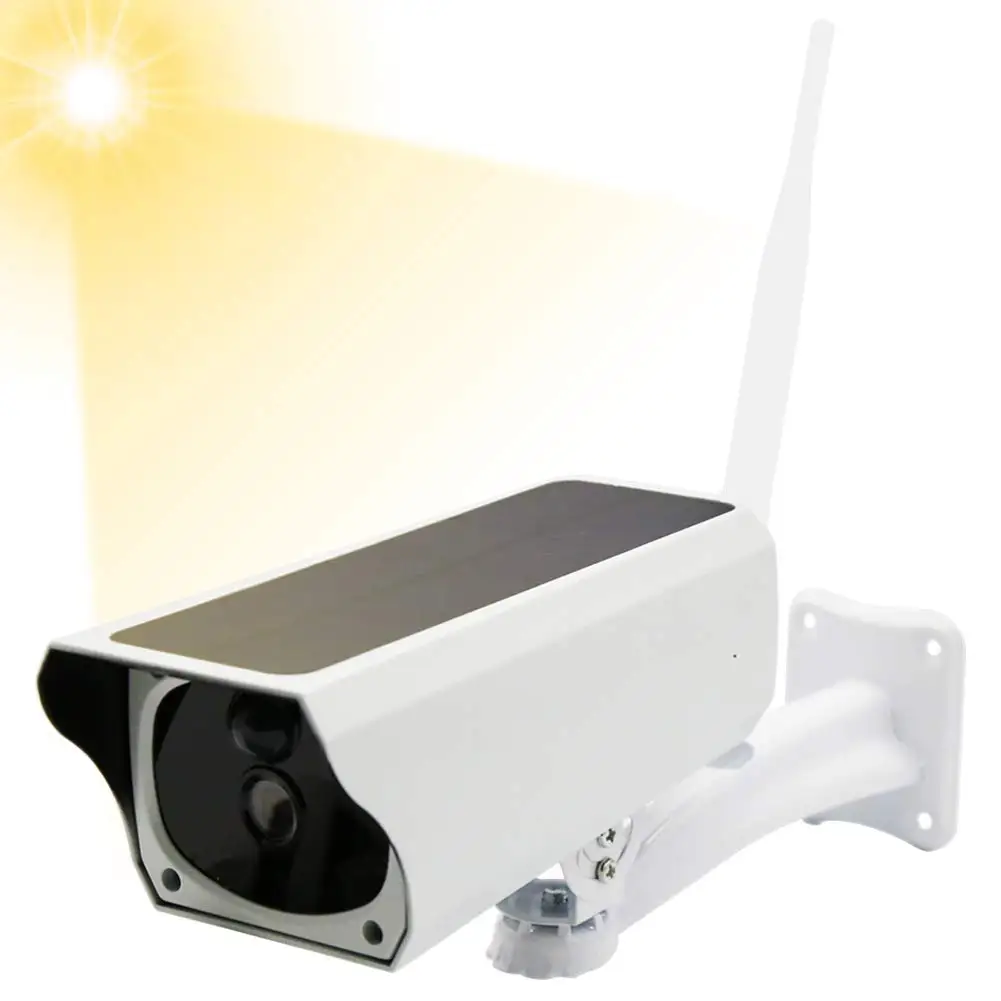 1080P Солнечная наружная камера безопасности IP67 водонепроницаемая WiFi ip ночного