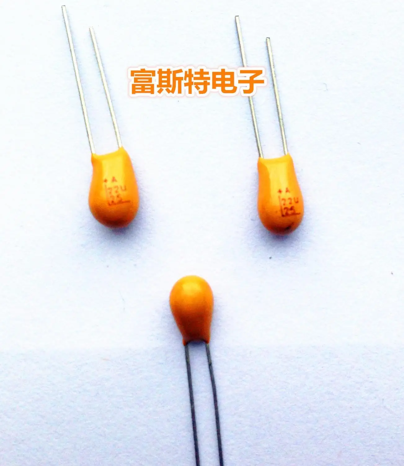 Прямые Танталовые Конденсаторы CA42 25V 22UF Chiffool DIP 22 мкФ 25В CA42|dip|dipped tantalum capacitors |