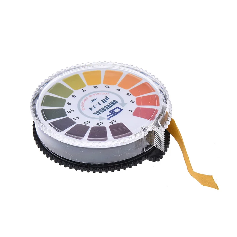 

5Meter 0-14 PH Test Paper For Water Urine Saliva Litmus Testing Measuring Analysis Kit Alkaline Acid Indicator Paper