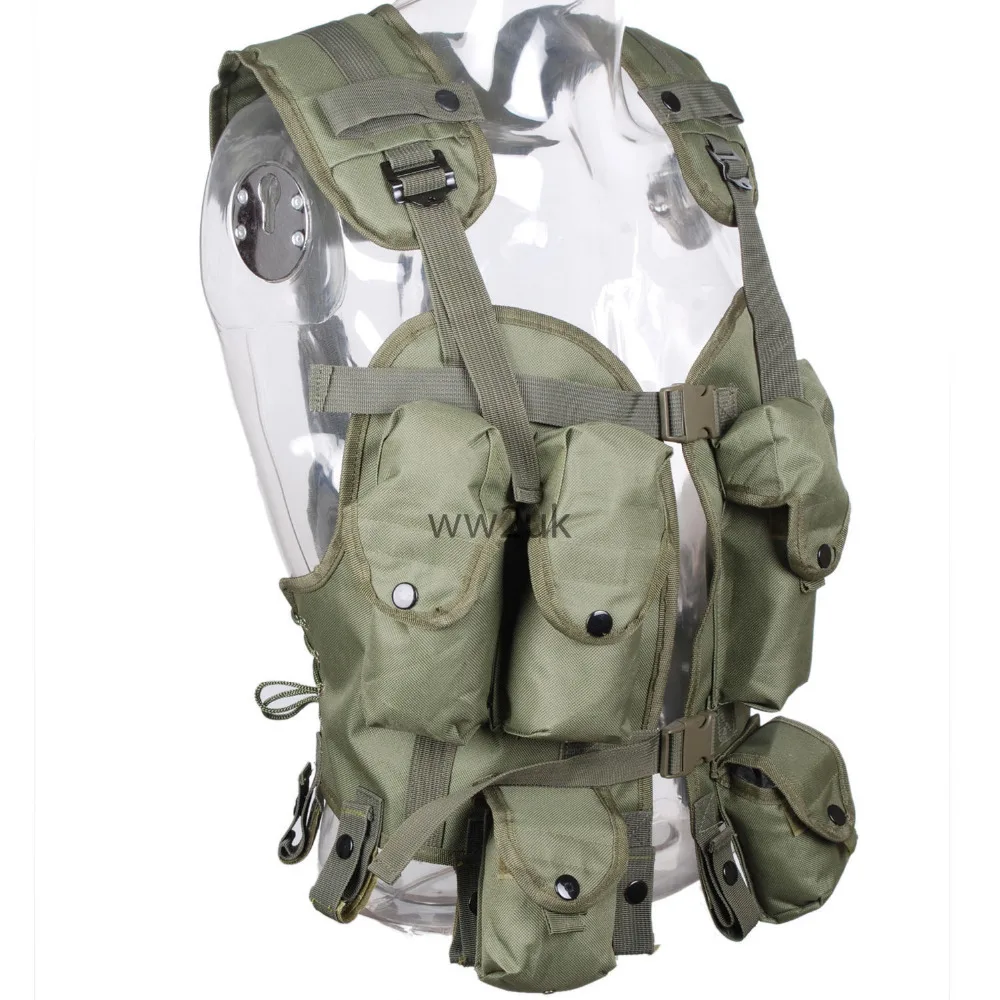 Уличный тактический полевой Камуфляжный военный жилет USGI MOLLE LBV 88 для