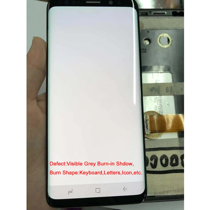 Сменный ЖК-дисплей AMOLED для SAMSUNG Galaxy S9 сенсорный экран дигитайзер + Plus G960 G965