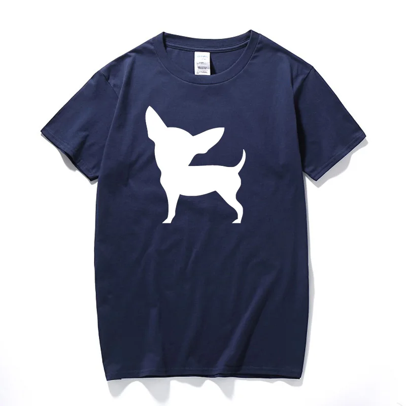 Chihuahua Dog Printed T-Shirt For Men Women Casual 100% Cotton Hipster Funny T Shirt Tshirt Summer Tops Tee Tumblr Drop Ship | Мужская