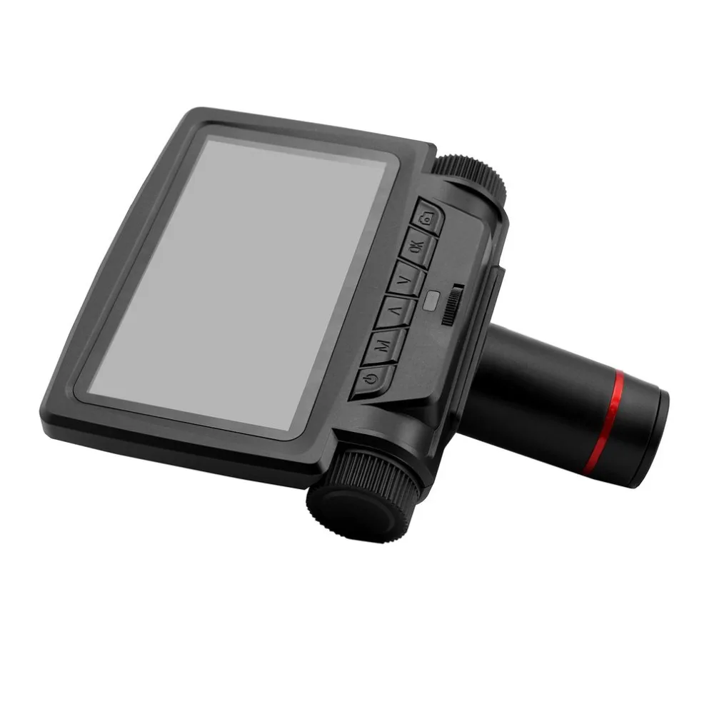 Профессиональный 5 дюймов Экран Цифровые микроскопы металлическая подставка