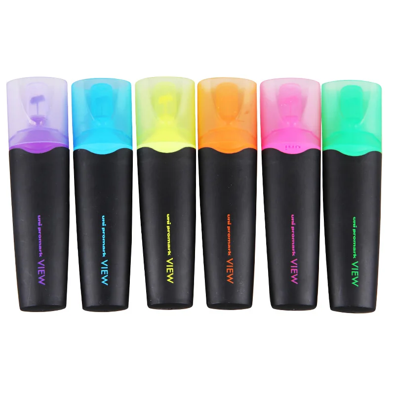 Japan UNI Mitsubishi USP 200 Window Highlighter VIEW Precision Cross 6 цветов 5 мм|Маркеры| |