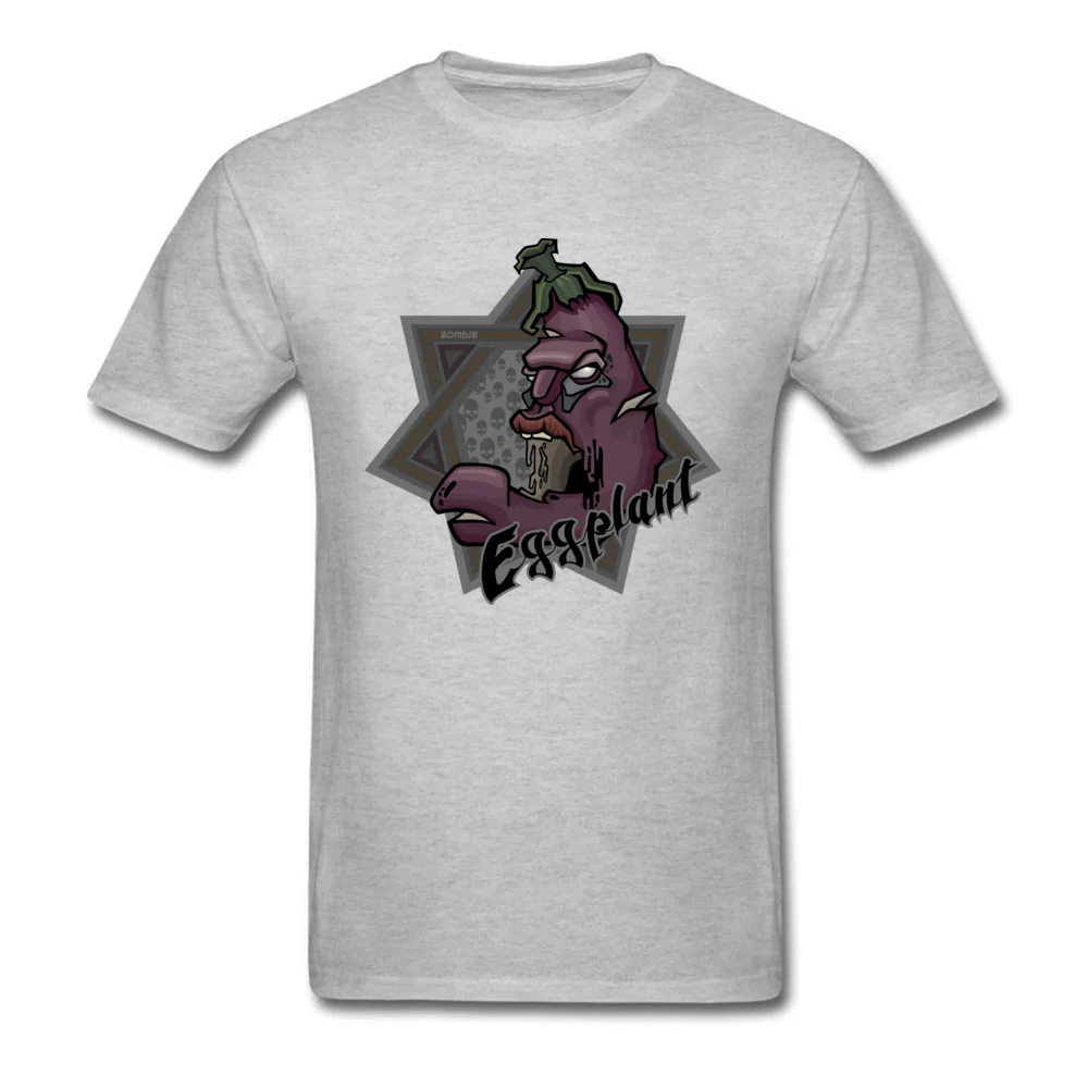Уличный Забавный Топ зомби овощи баклажаны черепа Мультфильм Дизайн мужские