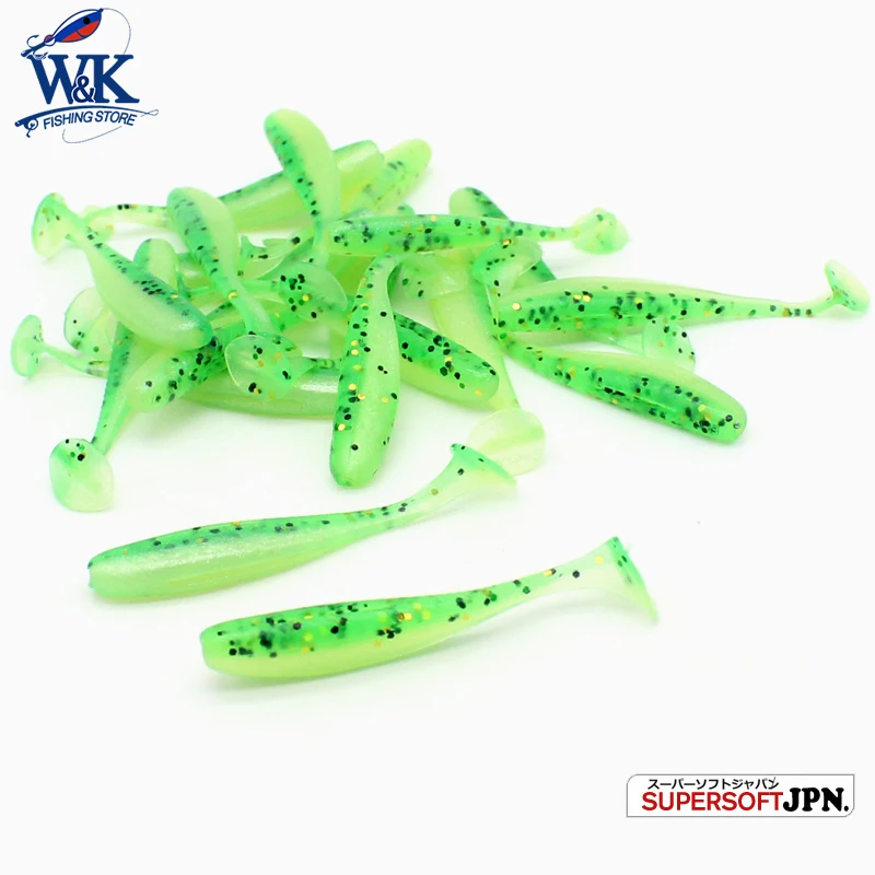 5cm Key Shad 20pcs Mini Shad Lure for ICE Fishing Perch Bass Bait 2