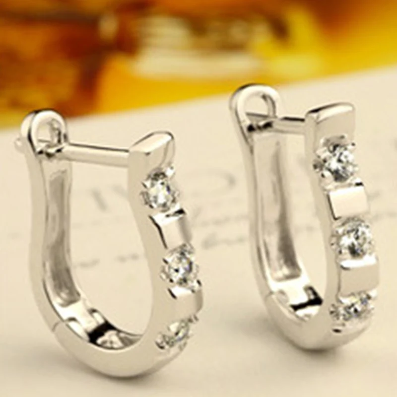 Женские сережки-арфы сережки с серебряным покрытием сережки-шнеки модные