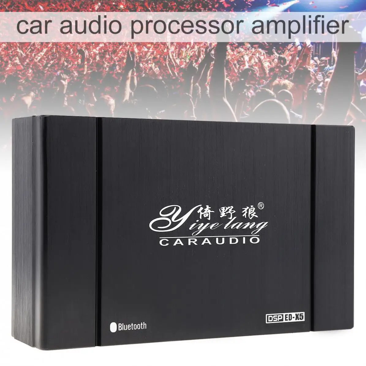 31 полоса 4x60 Вт Bluetooth WIFI Автомобильный цифровой аудио процессор DSP Усилитель