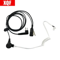 xqf 2 pin vox ptt acoustic tube headset earpiece for motorola cp series cp88 cp100 cp150 cp200 radio