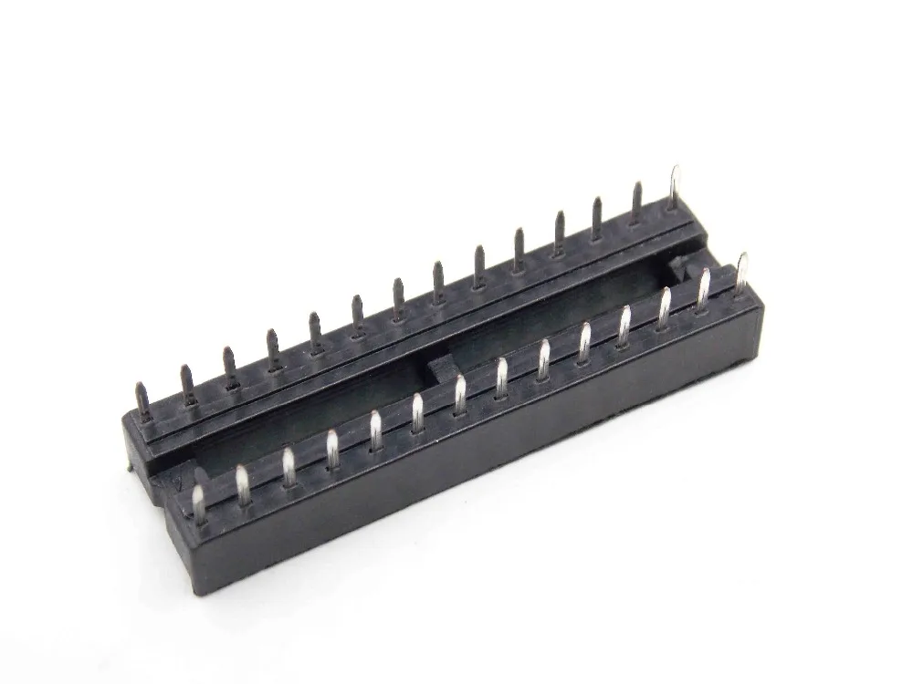 10 шт./лот 28pin DIP IC розетки адаптер паяльный Тип 28-контактный узкий корпус |