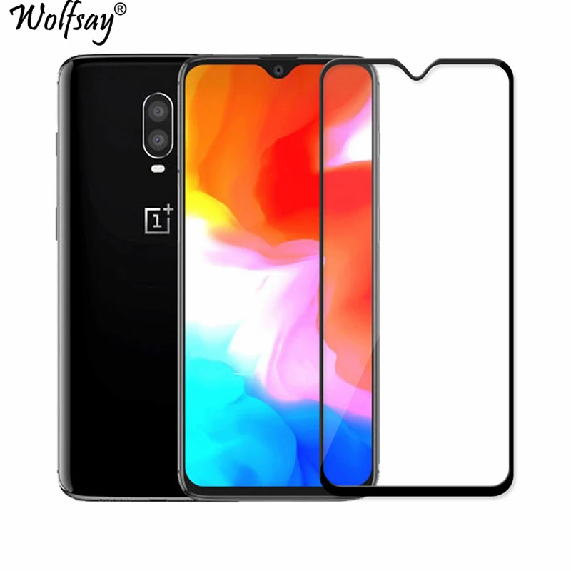 Wolfsay 2 шт. для стекла OnePlus 6T защита экрана из закаленного McLaren защитная пленка