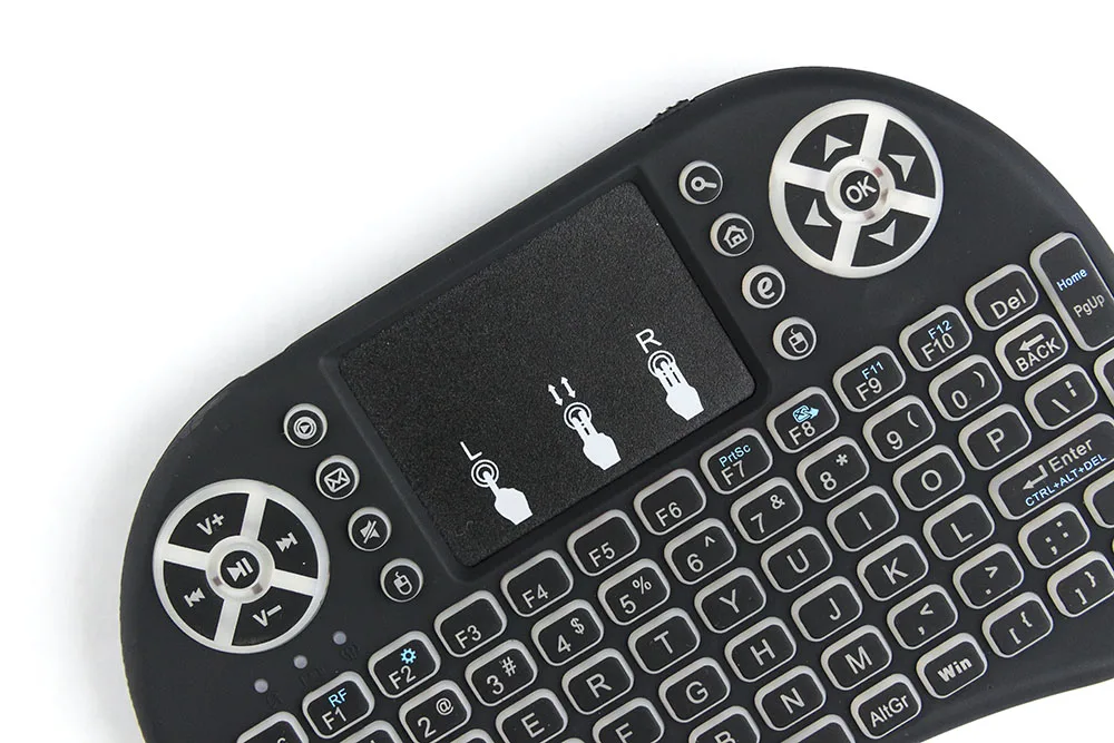 I8 Мини-Клавиатура английская версия i8 Air mouse Мультимедийный пульт дистанционного управления Сенсорная панель портативная клавиатура для Android tv BOX PC Lapto