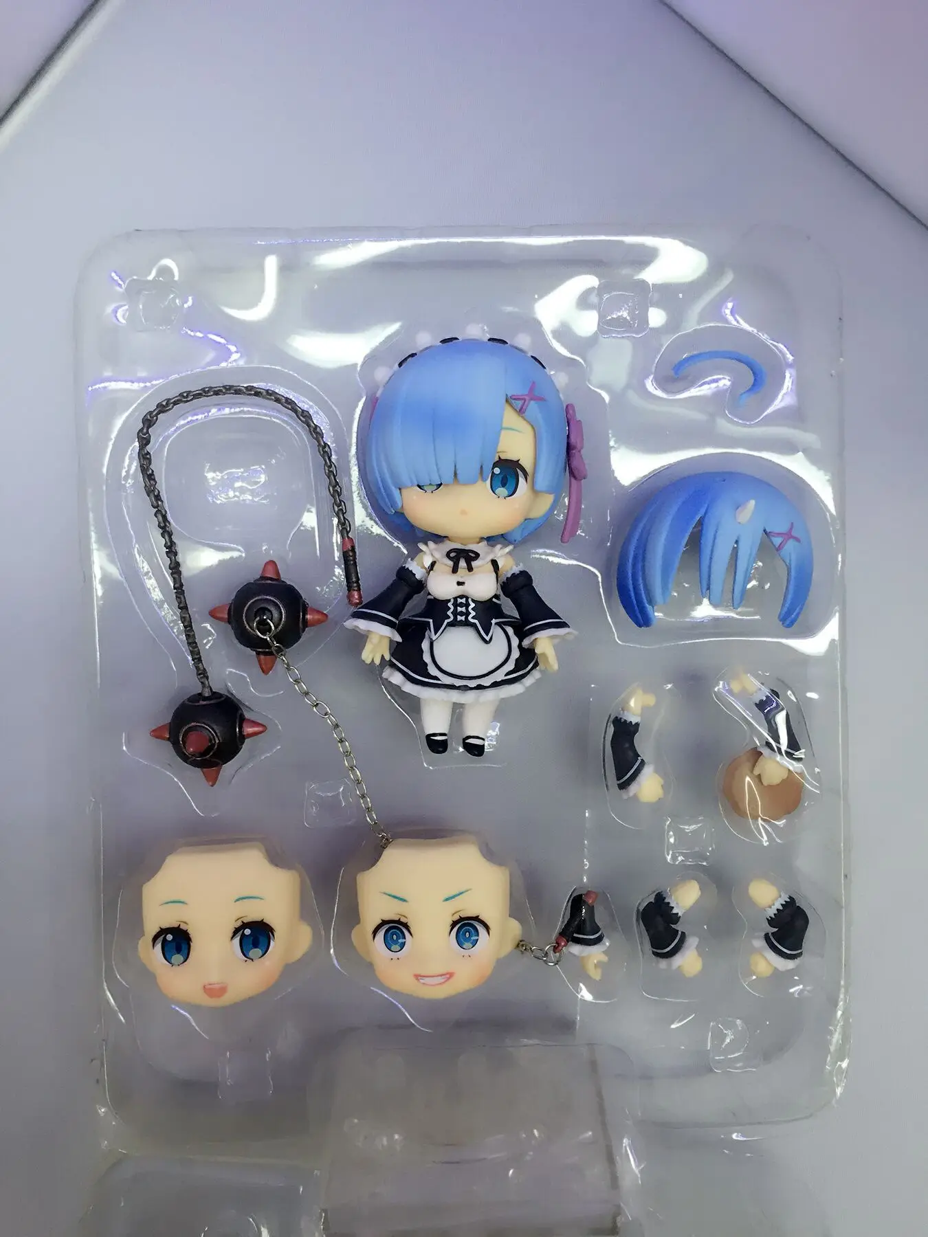 Аниме Re: жизнь в другом мире от нуля Nendoroid 663 синий Rem и 732 красный оперативная