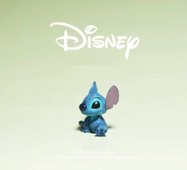 Миниатюрная экшн фигурка Disney Лило и Стич 2 см аниме украшение коллекционная