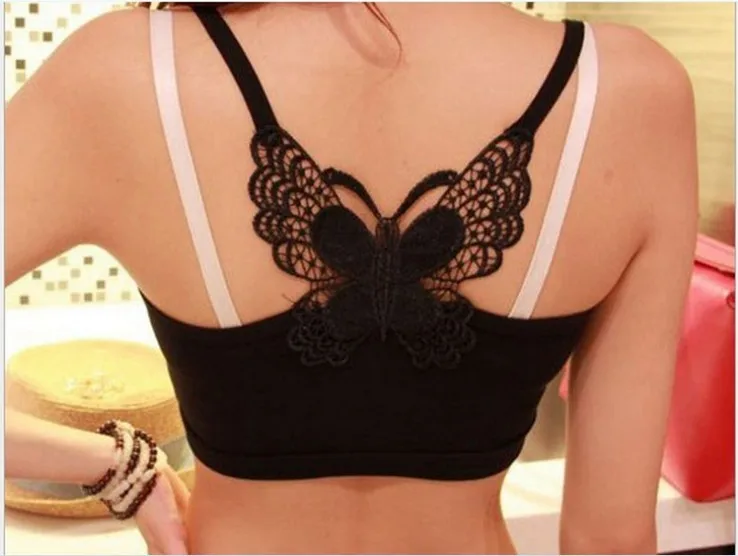 Лидер продаж Модный женский кружевной топ бандо с бандажом на задней лямке
