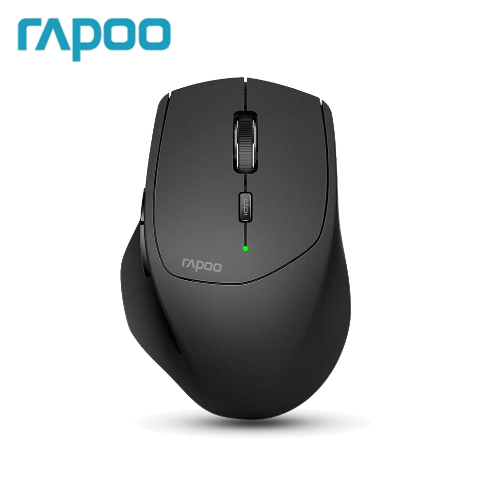 Оригинальная мультирежимная Беспроводная мышь Rapoo MT550, переключение между Bluetooth 3,0/4,0 и 2,4G для подключения четырех устройств к компьютеру