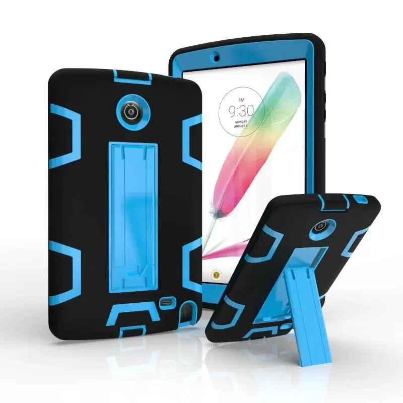 Силиконовый комбинированный противоударный чехол 3 в 1 гибридный с кронштейном