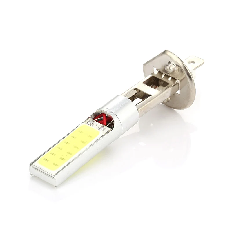 

Running Light Fog High/Low 60W Bulbs DRL Pair Daytime 2pcs White 6000K Hi/Lo Beam H1 COB LED Headlight Driving