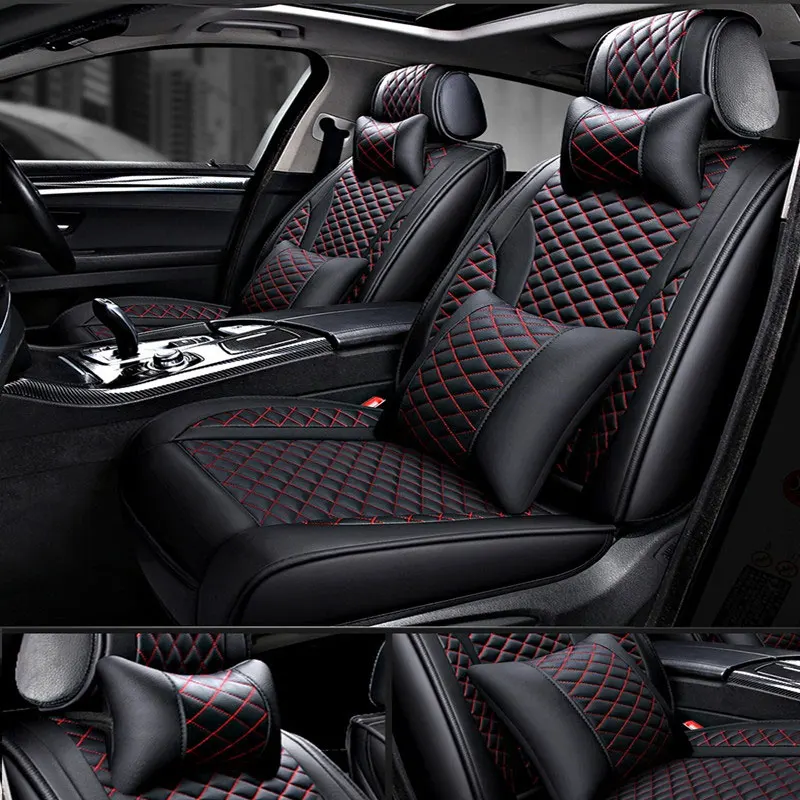 Кожаные универсальные защитные чехлы на сиденье автомобиля для ford focus 1 2 3 mk2 mondeo 4