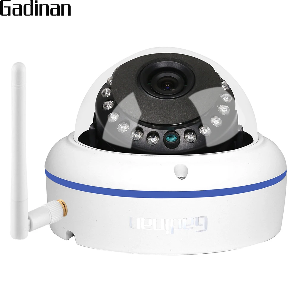 Камера видеонаблюдения GADINAN HD 5 МП 2592*1944 Wi Fi беспроводная ONVIF водонепроницаемая со