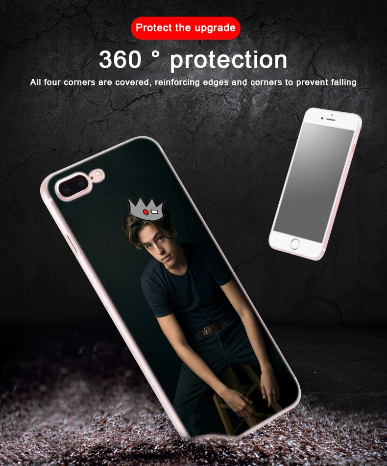Мягкий чехол из ТПУ для телефона iPhone 12 Mini 11 Pro XS Max XR X 8 7 6 Plus 5S SE S Обложка riverdale cole